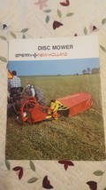 1976 Sperry new Holland Disc Mower Flyer/Pamphlet. Lot of 2 - £4.58 GBP