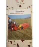 1976 Sperry new Holland Disc Mower Flyer/Pamphlet. Lot of 2 - $111.57 MXN