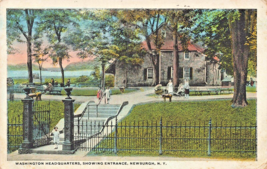 Newburgh Ny~Washington Headquarters Showing ENTRANCE~1922 J Ruben Postcard - £10.01 GBP