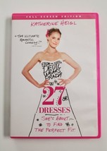 27 Dresses (DVD, 2008, Full Screen Edition) - £2.25 GBP