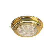 Sea-Dog Brass LED Dome Light - 4&quot; Lens - £66.65 GBP