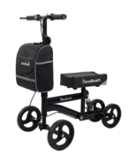 Bless Reach Economy Knee Scooter, Steerable Knee Walker, Foldable Black - $105.16 CAD