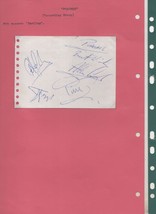 Poacher 1970s Country &amp; Western Band New Faces Hand Signed Autograph - £6.25 GBP