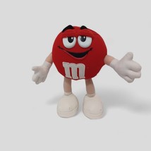 Vintage Red M&amp;M&#39;s Standing Plush Toy 1997 Stands about 9&quot; Tall - £12.34 GBP