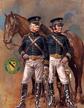 Donald Trump Military Art, 1st cavalry division 16X20 on Canvas - $197.01