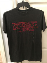 Stranger Things Black And Red T-Shirt Size X-small Juniors. NWT By Netflix - $293.93 MXN