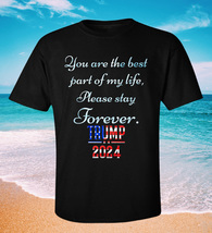 PLEASE STAY FOREVER TRUMP 2024 Elections USA MAGA T-shirt S - 3XL - £14.75 GBP+