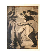 &quot; The Jury &quot; Da E.Higgins 1996 Cornice Carbone Disegno Su Carta 57.8cmx1... - $9,320.83 MXN