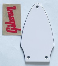 Guitar Parts Guitar Pickguard For Gibson Flying V Truss Rod Cover+Red Decal - £11.21 GBP