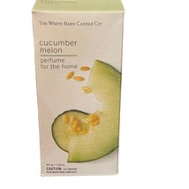 Cucumber Melon Perfume for Home White Barn Candle Company NEW 4 Oz. - £30.69 GBP