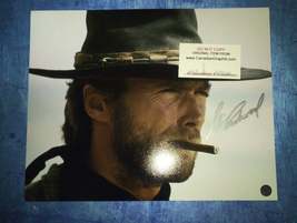 Clint Eastwood Hand Signed Autograph 11x14 Photo COA - £395.08 GBP