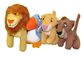 Mc Donalds Lion King Simba&#39;s Pride Mini Plush Stuffed Animal Happy Meal Toys - £7.04 GBP