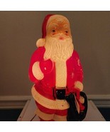 Vintage 1968 Empire Santa Claus Blow Mold 13&quot; Light Up - $34.65