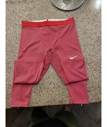 Nike Pro Elite Official Racing Tights Men Sz XXL Red Made in the USA AO8... - $96.75
