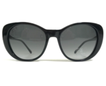 Vera Wang Sunglasses Cynosure BK Black Round Cat Eye Frames with Gray Le... - £58.25 GBP