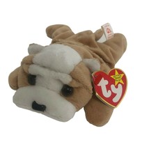 "Wrinkles" The Bulldog From Beanie Collection Baby, Rare, Retired, Vintage - $8.45