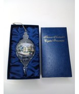 Thomas Kinkade Crystal Ornament Holiday Memories 2006 3rd in Series FREE... - $309.53 MXN