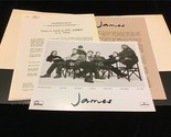 James “Seven” Album Release Orig Press Kit w/Photo, Biography, Press Cli... - £15.63 GBP