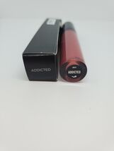 New in Box bareMinerals Addicted Gen Nude Patent Lip Lacquer  Full Size 0.12oz image 2