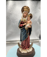 Our Lady of the Rosary Statue, 8.5&quot; New, From Colombia #L008 - $1,077.56 MXN