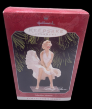Marilyn Monroe Hallmark Keepsake Ornament White Dress NEW Open Box Vinta... - $27.87