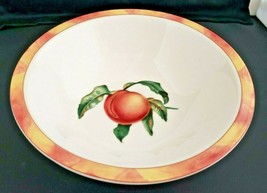 Epoch / Noritake Somerville Fruit Peach Motif Round Serving Bowl E107 - £18.66 GBP