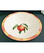 Epoch / Noritake Somerville Fruit Peach Motif Round Serving Bowl E107 - £18.38 GBP