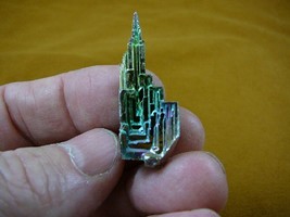 (r49-80) 16.8 gram Bismuth rainbow crystal element Bi gemstone Mineral specimen - £13.30 GBP