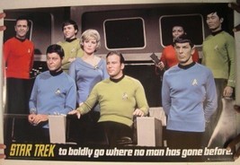 Star Trek Poster To Boldly Go Where No Man Has Gone Before - $89.99