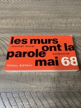Walls have the word. May 68. Tschou, Claude (ed.): - $25.00
