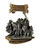 Vintage Genuine Early 1970's German Walking Medals Beautiful READ - $16.14