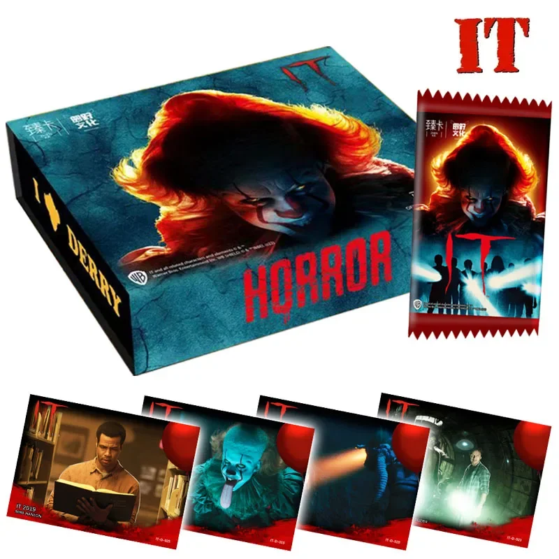 Horror Movie IT Series Peripheral Collection Cards Pack Pennywise Character TCG - £25.36 GBP+
