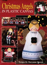 Plastic Canvas Xmas Angels Tissue Cover Sitter Ornament Candy Box Magnet Pattern - £10.44 GBP