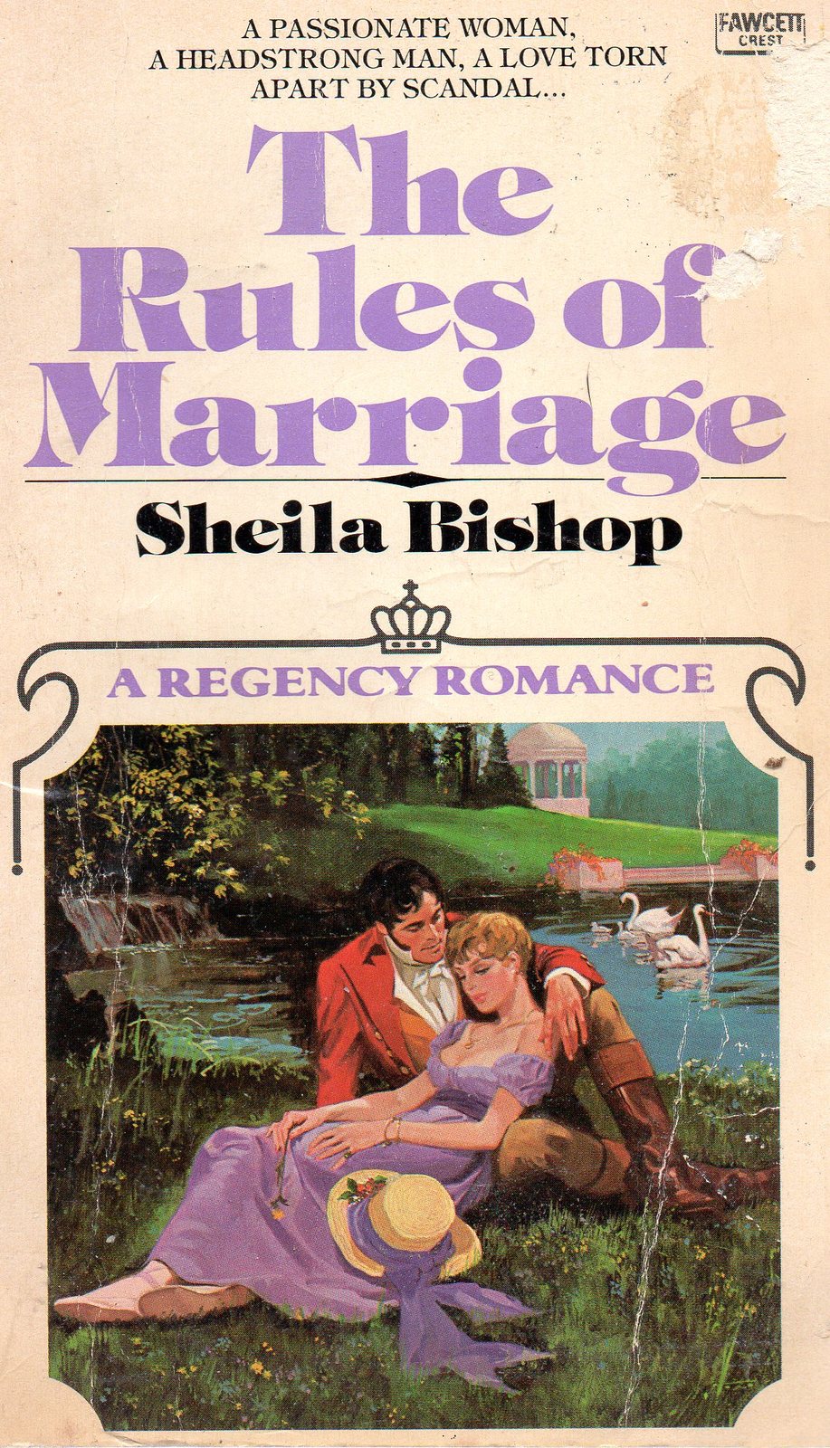 The Rules of Marriage (paperback) Shelia Bishop 0449238199 - $4.00