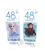 Disney FROZEN II Puzzles Princess Anna Elsa 48 Piece Face Your Fear Stre... - £6.68 GBP