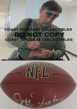 Jeff Fisher Tennessee Titans USC Trojans signed autographed NFL football... - £85.65 GBP