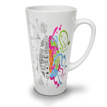 Imagination Tech NEW White Tea Coffee Latte Mug 12 17 oz | Wellcoda - £16.96 GBP+
