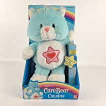 Care Bears Cousins Proud Heart Cat 12” Plush Stuffed Toy w VHS Vintage New 2004 - £117.29 GBP