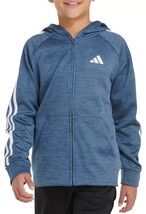 adidas Boys&#39; Game &amp; Go Full-Zip Jacket Preloved Ink Heather Size XL 3-st... - $24.99