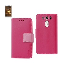 Reiko Lg V10 3-in-1 Wallet Case In Hot Pink - $9.95