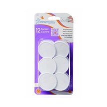 Dreambaby Socket Covers - Extra Value (Pack Of 12, White)  - $10.00