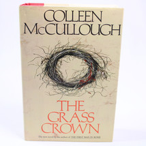 Vintage The Grass Crown By Colleen McCullough First Edition Hardcover w/DJ 1991 - £4.18 GBP