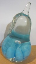 Vintage Art Glass Pear  Paperweight  - St Clair - £37.09 GBP
