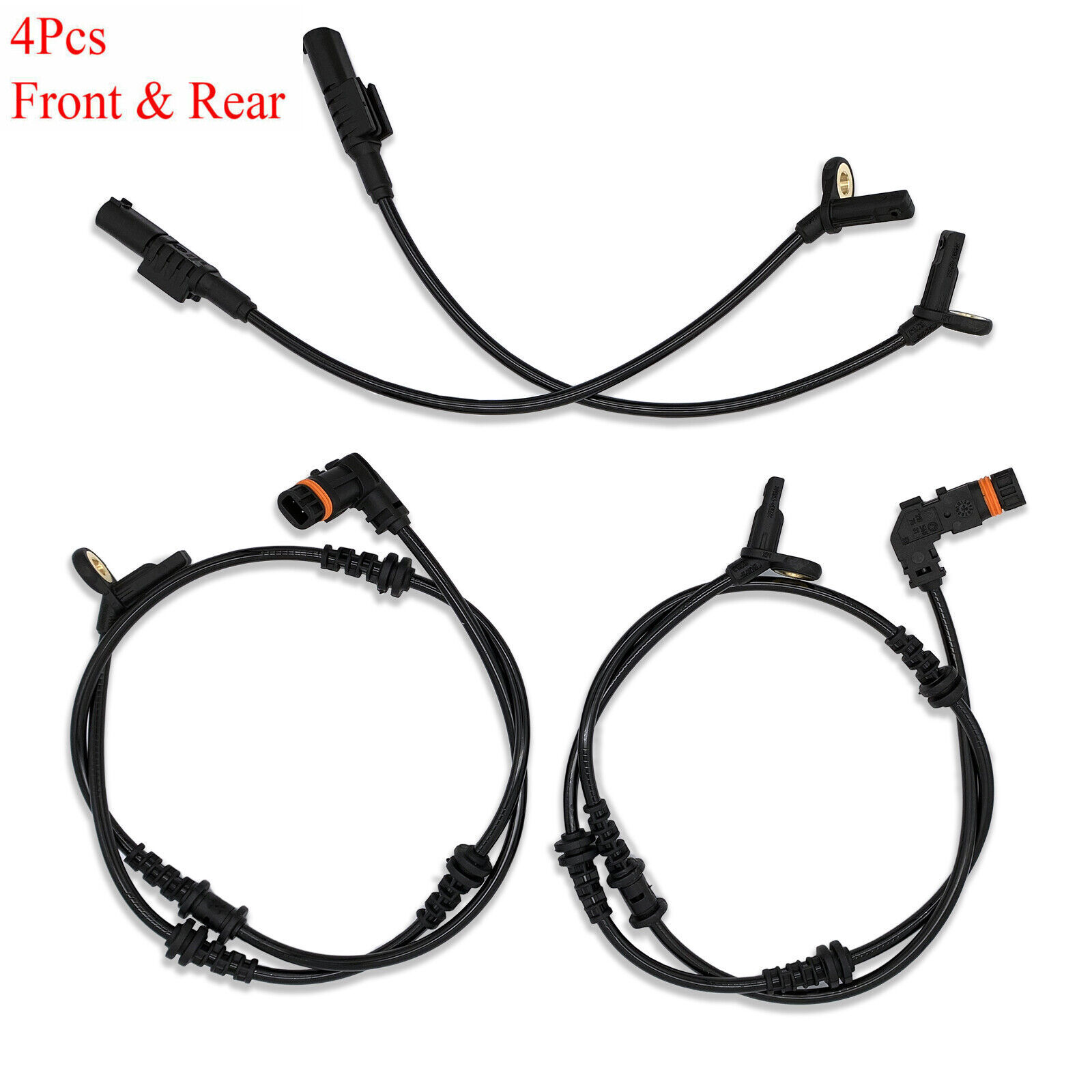Primary image for 4 x Front Rear ABS Wheel Speed Sensor For 06 2007-2011 Mercedes-Benz ML350 R350
