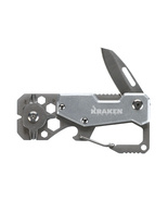 Kraken Tools 10 in 1 Stainless Steel EDC Multi Tool with Carabiner - $14.99