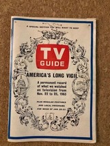 January 25-1964 TV Guide   (AMERICA&#39;S LONG VIGIL/PRESIDENT KENNEDY ASSAS... - $6.98