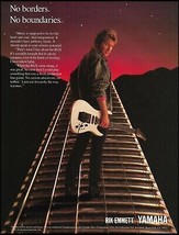 Triumph Rik Emmett 1988 Yamaha RGX guitar advertisement 8 x 11 ad print - £3.38 GBP