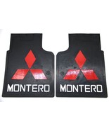 Fits Mitsubishi Montero 1982-1990 Mudflaps Red 15.5&quot; x 11.5&quot; Rubber - $74.52 CAD