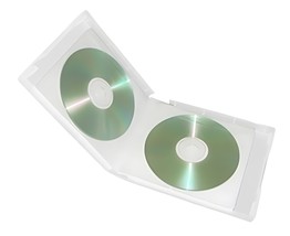 Clear 12 Discs CD/DVD Wallet PP Poly Binder Sleeve Audio Book Cases - £20.46 GBP+