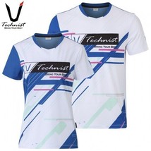 TECHNIST 2024 Unisex Short Sleeve T-Shirt Badminton Tee Top Asia-Fit NWT TNT5425 - £42.92 GBP